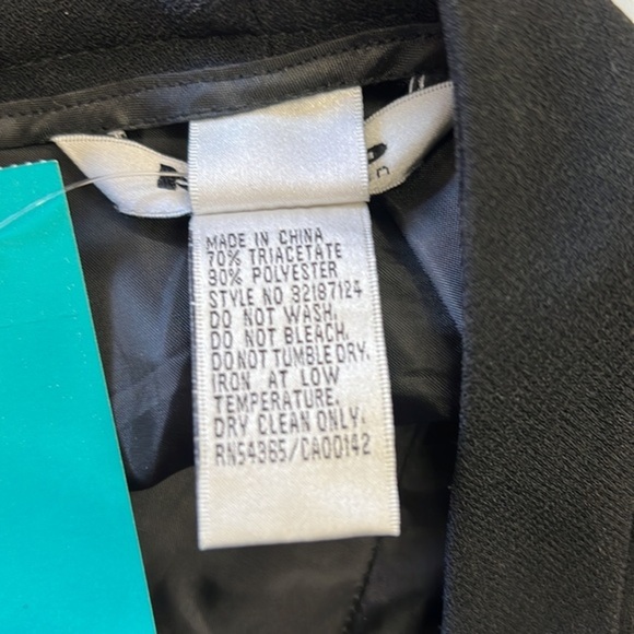 NyGard Ladies black lined dress slacks 12 - Picture 4 of 5